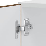 Шкафове за фурна, 2 бр., "Lucca", кафяв дъб, инженерно дърво