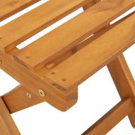 Градински стол 4 pcs Кафяво 36 x 46 x 86см