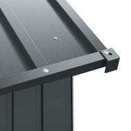 Клетка за птици Антрацит 215 x 310 x 247 см Поцинкована стомана