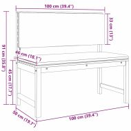Комплект градинска пейка 3 pcs Кафяво Акациево дърво масив