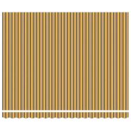 Сгъваем навес с Многоцветен 400 ×300 cm текстил