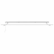 Сгъваем навес На райета Черно 450 × 300 cm Полиестер и метал