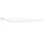 Сгъваем навес 450 × 300 cm Бяло