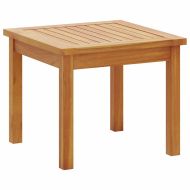 Градински Софа Комплект 6 pcs Кафяво Масивна акациева дървесина