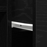 Странична маса Черния дъб 180 x 30 x 70 см Инженерно дърво