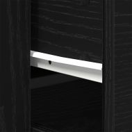 Страничен шкаф Черния дъб 240 x 33 x 70 см Инженерно дърво