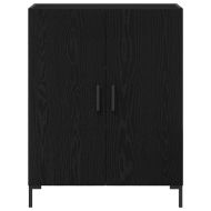 Висок шкаф Черния дъб 69,5 x 34 x 180 см Инженерно дърво