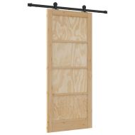 Преплъзваща се врата ORKDAL Кафяво 86 x 198,5 см