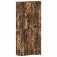 Шкаф за обувки Многоцветен 80 x 35.5 x 180 см Инженерно дърво