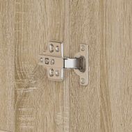 Шкаф за обувки Сонома дъб 80 x 39 x 178 см Инженерно дърво