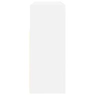 Служебен шкаф Бяло 116 x 30 x 75 см Инженерно дърво