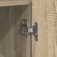 Служебен шкаф дъб сонома 116 x 30 x 75 см Инженерно дърво