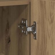 Служебен шкаф дъб артизан 116 x 30 x 75 см Инженерно дърво