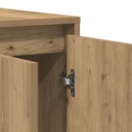Служебен шкаф дъб артизан 135 x 41 x 69 см Инженерно дърво