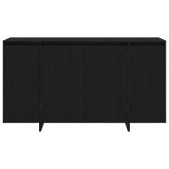 Служебен шкаф Черен дъб 135 x 41 x 69 см Инженерно дърво