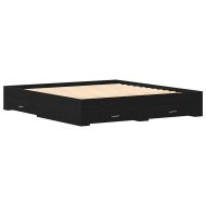 Рамка за легло Черния дъб 180 x 200 cm Инженерно дърво