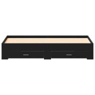 Рамка за легло Черния дъб 180 x 200 cm Инженерно дърво