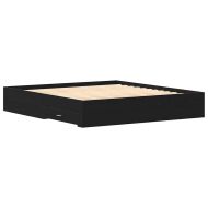 Рамка за легло Черния дъб 180 x 200 cm Инженерно дърво