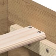 Рамка за легло с чекмедже Дъб 140 x 190 cm Инженерно дърво