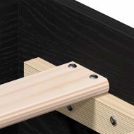 Рамка за легло Черния дъб 100 x 200 cm Инженерно дърво