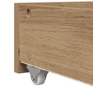 Легло-диван с таблото Дъб 100 x 200 cm Инженерно дърво