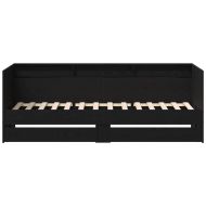 Легло-диван с таблото Черния дъб 100 x 200 cm Инженерно дърво