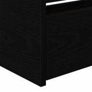 Легло-диван с таблото Черния дъб 100 x 200 cm Инженерно дърво