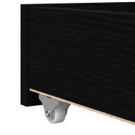 Легло-диван с таблото Черния дъб 100 x 200 cm Инженерно дърво