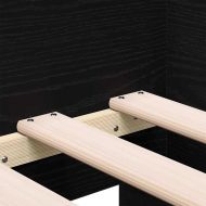 Легло-диван с таблото Черния дъб 100 x 200 cm Инженерно дърво