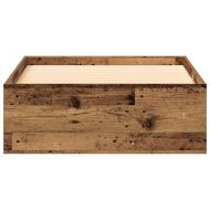 Рамка за легло Старо дърво 90 x 200 cm Инженерно дърво