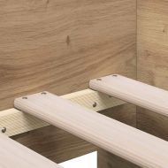 Легло-диван с таблото Дъб 90 x 190 cm Инженерно дърво