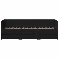 Рамка за день легло с чекмеджета Черен дъб 90 x 190 cm