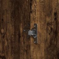 Гардероб с рафт Димян дъб 55 x 25 x 189 см Инженерно дърво