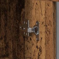 Стенни шкафове 2 pcs Старо дърво 69,5 x 34 x 90 см