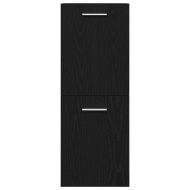 Комплект мебели за баня 3 pcs Черния дъб Инженерно дърво