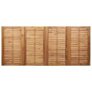 Комплектзахраненевградината 7 pcs Масивно акациево дърво