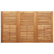 Комплектзахраненевградината 7 pcs Масивно тиково дърво