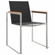 Комплектзахраненевградината 5 pcs Солидно тиково дърво