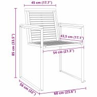Шезлонгзаслънчевибани 3-човек 3 pcs Кафяво Масивно тиково дърво
