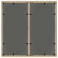 Комплект за хранене в градината 3 pcs Бежово Полиратан