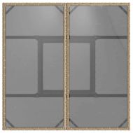 Комплект за хранене в градината 3 pcs Бежово Полиратан