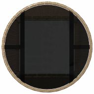 Комплект за хранене в градината 5 pcs Бежово Полиратан