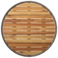 Комплект за хранене в градината 5 pcs Сив Полиратан