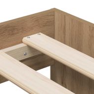 Рамка за легло с чекмедже Дъб 100 x 200 cm Инженерно дърво