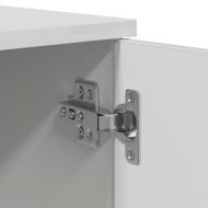 Рамка за легло с чекмедже Бяло 80 x 200 cm Инженерно дърво