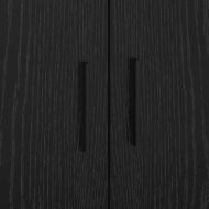 Рамка за легло Черния дъб 80 x 200 cm Инженерно дърво