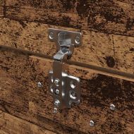 Легло с място за съхранение Старо дърво 120 x 200 cm