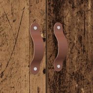 Легло с място за съхранение Старо дърво 140 x 200 cm