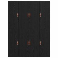 Легло с място за съхранение Черния дъб 150 x 200 cm