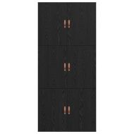 Легло с място за съхранение Черния дъб 90 x 190 cm